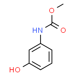 ChemSpider 2D Image | Methyl (3-hydroxyphenyl)carbamate | C8H9NO3