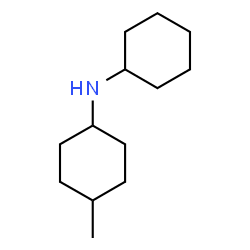 ChemSpider 2D Image | N-Cyclohexyl-4-methylcyclohexanamine | C13H25N