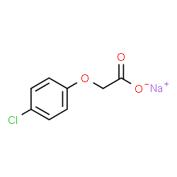 ChemSpider 2D Image | Sodium (4-chlorophenoxy)acetate | C8H6ClNaO3