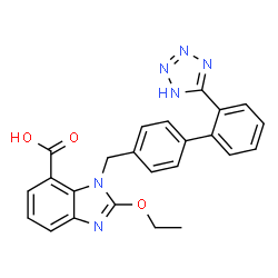 ChemSpider 2D Image | Candesartan | C24H20N6O3