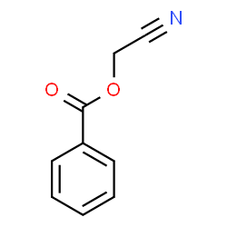 ChemSpider 2D Image | Cyanomethyl benzoate | C9H7NO2