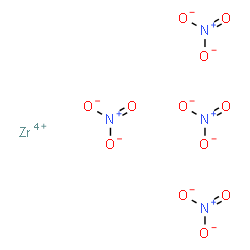 ChemSpider 2D Image | zirconium(IV) nitrate | N4O12Zr