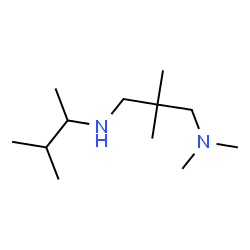 ChemSpider 2D Image | N,N,2,2-Tetramethyl-N'-(3-methyl-2-butanyl)-1,3-propanediamine | C12H28N2