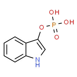 ChemSpider 2D Image | 1H-Indol-3-yl dihydrogen phosphate | C8H8NO4P