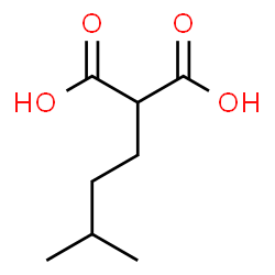 ChemSpider 2D Image | (3-Methylbutyl)malonic acid | C8H14O4