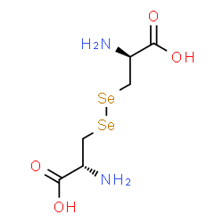 ChemSpider 2D Image | meso-selenocystine | C6H12N2O4Se2