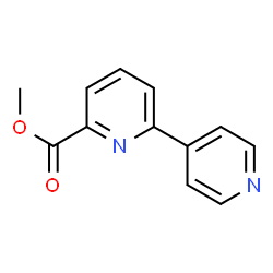 ChemSpider 2D Image | Methyl 2,4'-bipyridine-6-carboxylate | C12H10N2O2