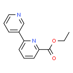 ChemSpider 2D Image | Ethyl 2,3'-bipyridine-6-carboxylate | C13H12N2O2