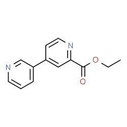 ChemSpider 2D Image | Ethyl 3,4'-bipyridine-2'-carboxylate | C13H12N2O2