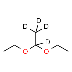 ChemSpider 2D Image | 1,1-Diethoxy(~2~H_4_)ethane | C6H10D4O2