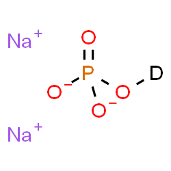 ChemSpider 2D Image | Disodium Deuterium Phosphate | DNa2O4P