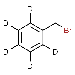 ChemSpider 2D Image | Benzyl-d5 Bromide | C7H2D5Br