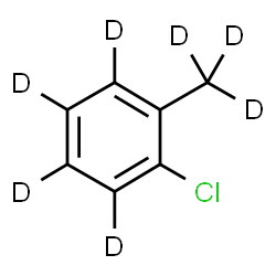 ChemSpider 2D Image | 2-Chlorotoluene-d7 | C7D7Cl