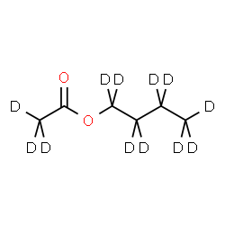 ChemSpider 2D Image | (~2~H_9_)Butyl (~2~H_3_)acetate | C6D12O2