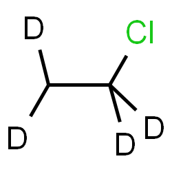 ChemSpider 2D Image | Chloroethane-1,1,2,2-d4 | C2HD4Cl