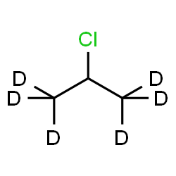 ChemSpider 2D Image | 2-Chloropropane-1,1,1,3,3,3-d6 | C3HD6Cl