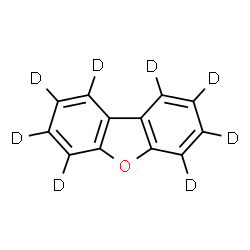 ChemSpider 2D Image | Dibenzofuran-d8 | C12D8O
