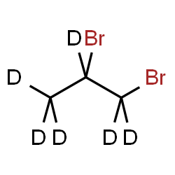 ChemSpider 2D Image | 1,2-Dibromo(~2~H_6_)propane | C3D6Br2