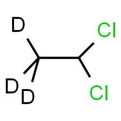 ChemSpider 2D Image | 1,1-DICHLOROETHANE (2,2,2-D3) | C2HD3Cl2