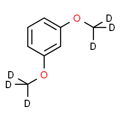 ChemSpider 2D Image | 1,3-Dimethoxy-d6-benzene | C8H4D6O2