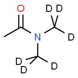 ChemSpider 2D Image | N,N-Dimethyl-d6-acetamide | C4H3D6NO