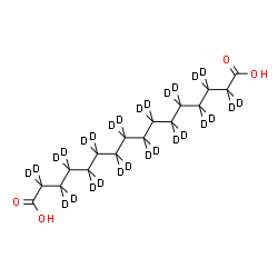 ChemSpider 2D Image | (~2~H_28_)Hexadecanedioic acid | C16H2D28O4