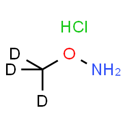 ChemSpider 2D Image | DEUTERO-METHOXYAMINE-D3 HCL | CH3D3ClNO