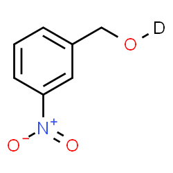 ChemSpider 2D Image | 3-Nitrobenzyl Alcohol-OD | C7H6DNO3