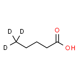 ChemSpider 2D Image | (5,5,5-~2~H_3_)Pentanoic acid | C5H7D3O2
