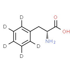 ChemSpider 2D Image | D-Phenyl-d5-alanine | C9H6D5NO2