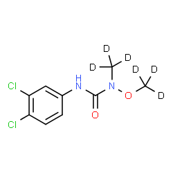 ChemSpider 2D Image | LINURON-D6 | C9H4D6Cl2N2O2