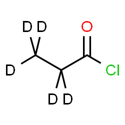 ChemSpider 2D Image | Propionyl-d5 Chloride | C3D5ClO