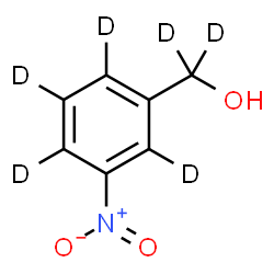 ChemSpider 2D Image | [3-Nitro(~2~H_4_)phenyl](~2~H_2_)methanol | C7HD6NO3