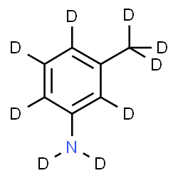 ChemSpider 2D Image | 3-(~2~H_3_)Methyl(~2~H_6_)aniline | C7D9N