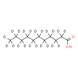 ChemSpider 2D Image | (~2~H_21_)Undecanoic acid | C11HD21O2