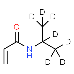 ChemSpider 2D Image | N-[(~2~H_7_)-2-Propanyl]acrylamide | C6H4D7NO