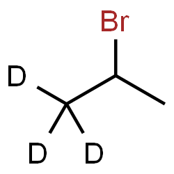 ChemSpider 2D Image | 2-Bromo(1,1,1-~2~H_3_)propane | C3H4D3Br