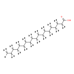 ChemSpider 2D Image | (~2~H_37_)Nonadecanoic acid | C19HD37O2