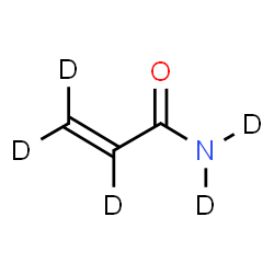 ChemSpider 2D Image | Acrylamide-d5 | C3D5NO