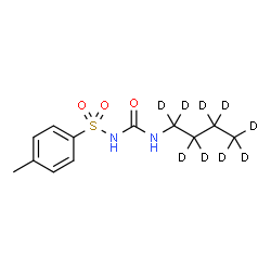 ChemSpider 2D Image | Tolbutamide-d9 | C12H9D9N2O3S