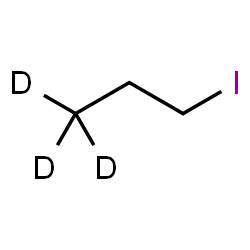 ChemSpider 2D Image | 1-Iodopropane-3,3,3-d3 | C3H4D3I