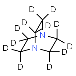 ChemSpider 2D Image | 1,4-Diazabicylo[2.2.2]octane-d12 | C6D12N2