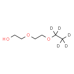 ChemSpider 2D Image | Diethyleneglycol Monoethyl-d5Ether | C6H9D5O3