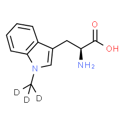 ChemSpider 2D Image | 1-(~2~H_3_)Methyl-L-tryptophan | C12H11D3N2O2