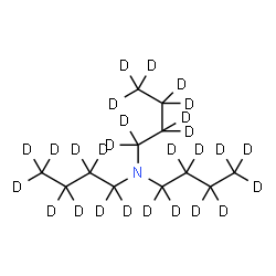 ChemSpider 2D Image | N,N-Bis[(~2~H_9_)butyl](~2~H_9_)butan-1-amine | C12D27N