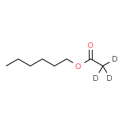 ChemSpider 2D Image | Hexyl (~2~H_3_)acetate | C8H13D3O2