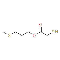 ChemSpider 2D Image | 3-(Methylthio)propyl mercaptoacetate | C6H12O2S2