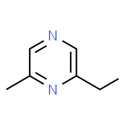 ChemSpider 2D Image | 2-Ethyl-6-methylpyrazine | C7H10N2