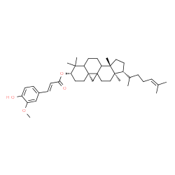 ChemSpider 2D Image | Oryzanol | C40H58O4
