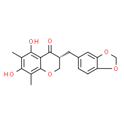 ChemSpider 2D Image | Methylophiopogonanone A | C19H18O6